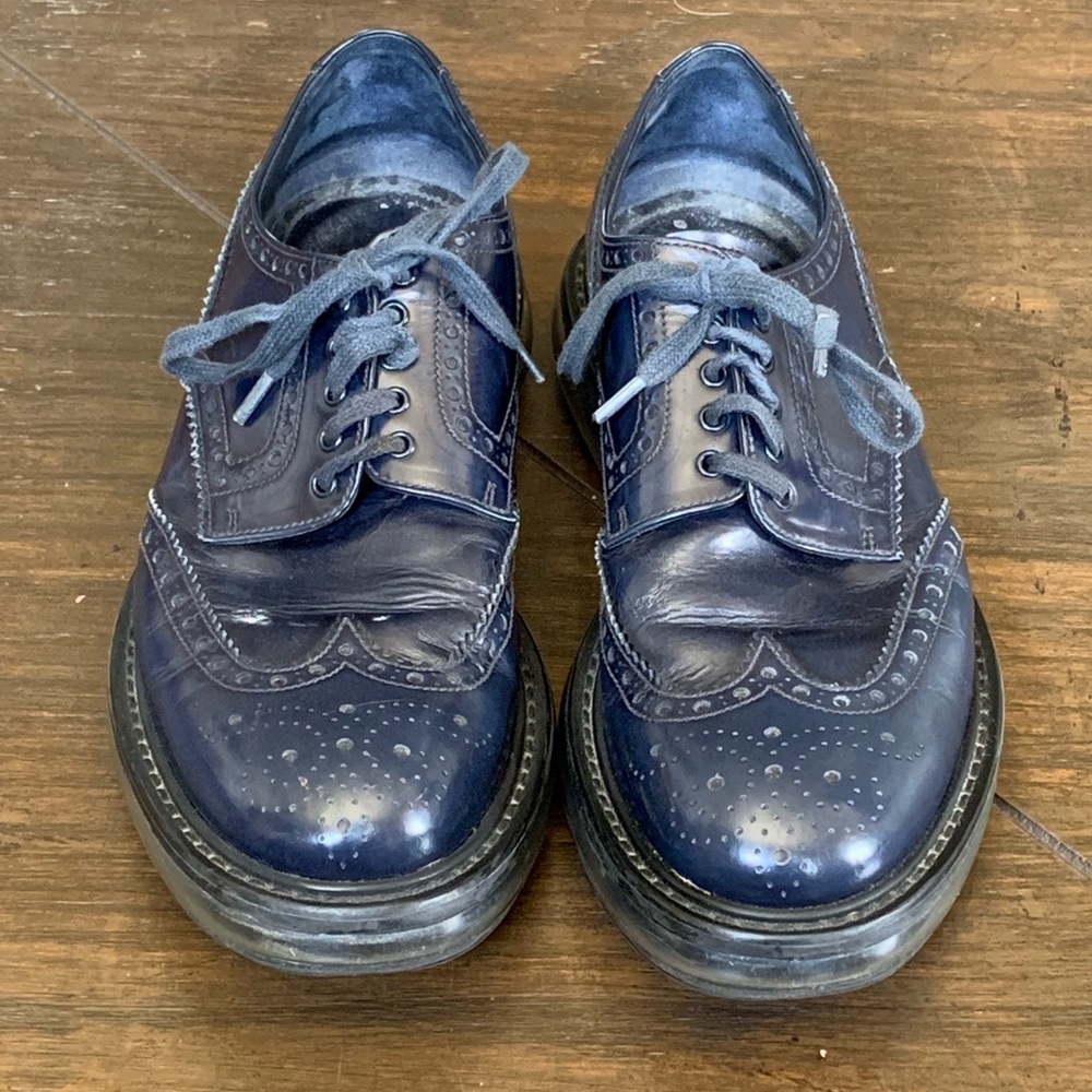 prada brogues oxford air sole